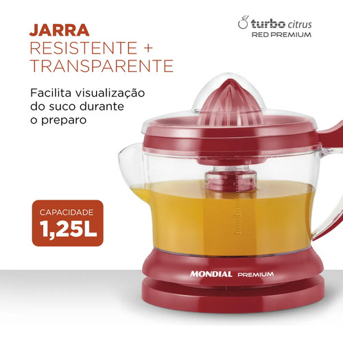 Espremedor Premium, Mondial, 30W - E-23 2