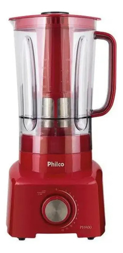 Liquidificador Ph900 Vermelho 1200w Philco 110v Vermelho