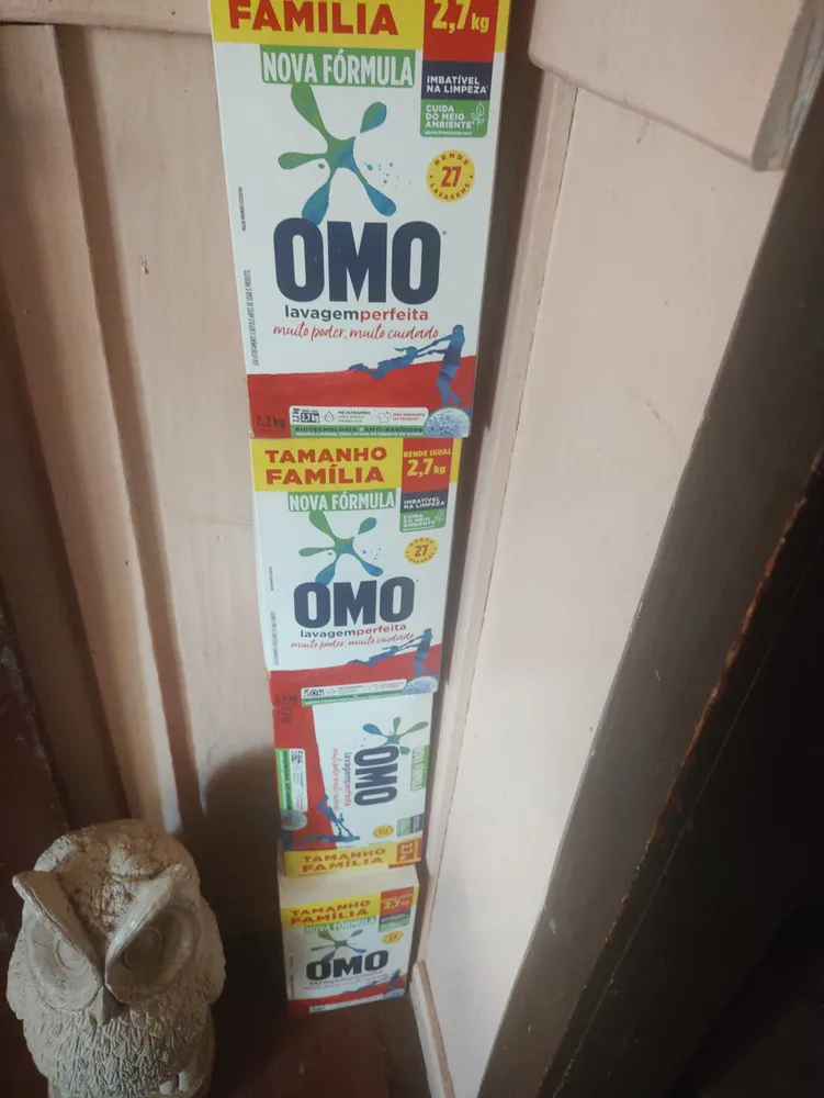 Sabão em Pó Omo Lavagem Perfeita 4kg 12