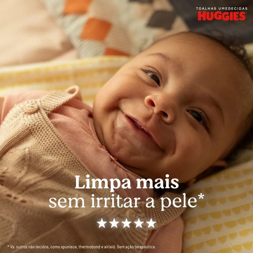 Lenços Umedecidos Huggies Recém Nascido Pack C/4 - 192 Un 8