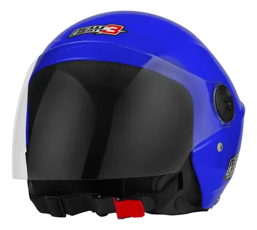 Capacete para moto aberto Pro Tork New Liberty Three Cap490ptf amarello 2