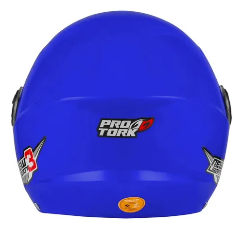 Capacete para moto aberto Pro Tork New Liberty Three Cap490ptf amarello 3