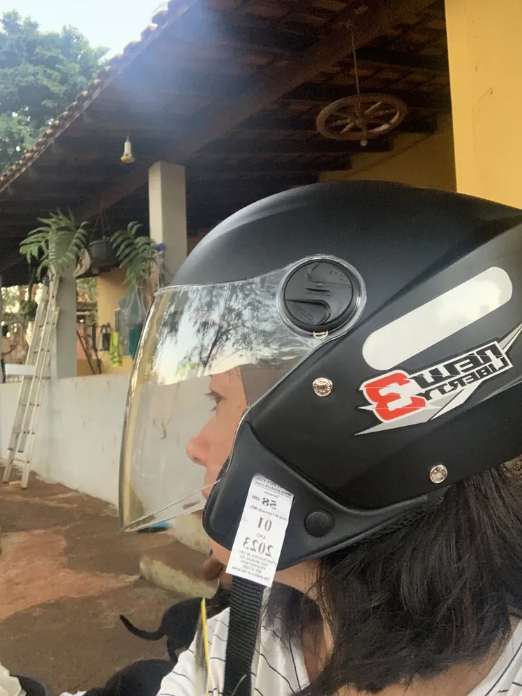 Capacete para moto aberto Pro Tork New Liberty Three Cap490ptf amarello 8