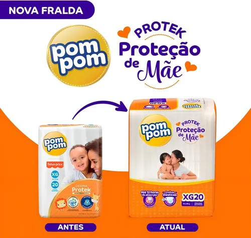 Fraldas Pom Pom Protek XG x 20 unidades 7
