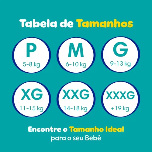 Fralda Pampers Confort Sec Tamanho XXG 112 Unidades 12