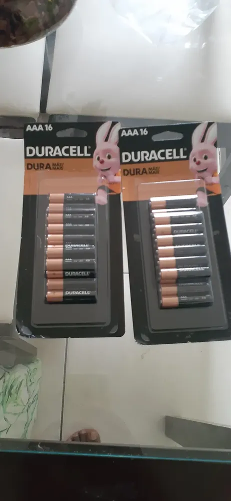 Pilha Recarregável Aaa Palito 900 Mah Duracell Com 2 Unidade 11