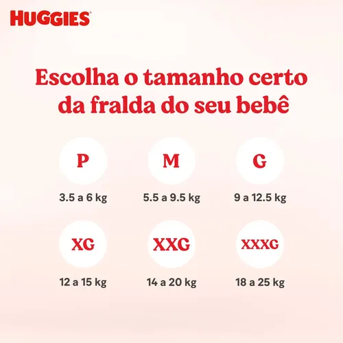 Huggies Fralda Descartável Máxima Proteção XXG - 58 Un 8