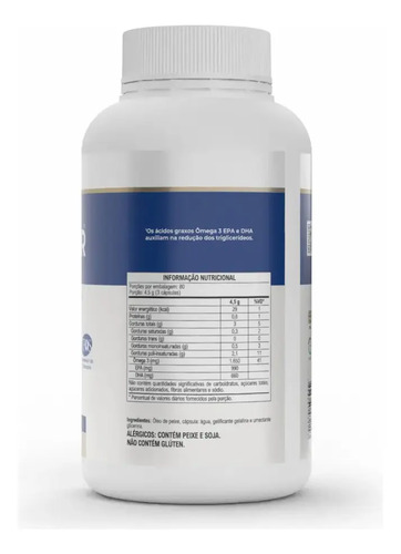 Suplemento Alimentar Omegafor Plus EPA e DHA 240 Cápsulas Vitafor 2