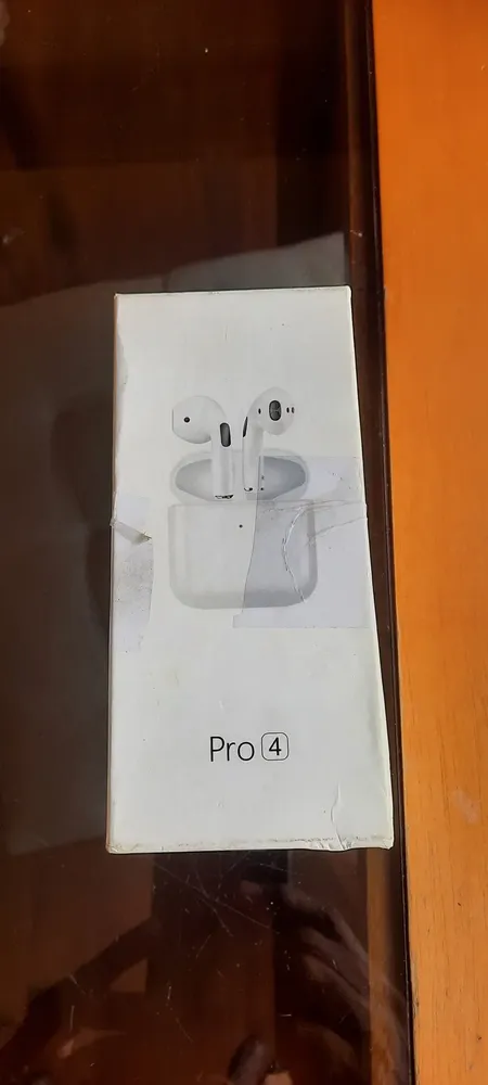 Fone De Ouvido Bluetooth Sem Fio Bateria de Longa Duração Pro 4 Branco Conecta Rápido Fast Plug Com Case Carregador E Microfone 13