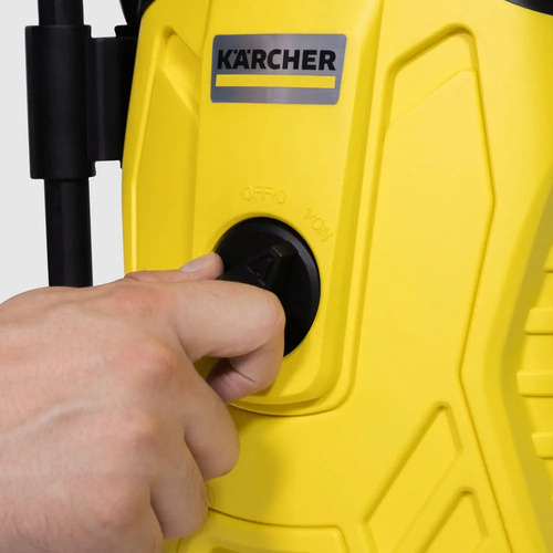 Lavadora de Alta pressão Kärcher Compacta 1500 PSI/Libras 1400W 300L/h com Aplicador de Detergente e Lança Regulável 220v 4