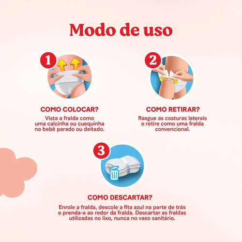 Huggies Fralda Pants Roupinha Proteção Acolchoada XG - 64 Un 8