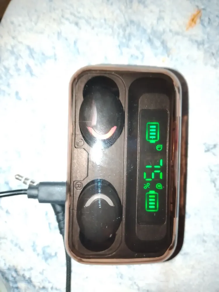 Fone De Ouvido Sem Fio Bluetooth F9-5 Pares Som Imersivo Powerbank Moderno Bateria Longa Duração Academia Compativel Com Todos Celulares — foto 12