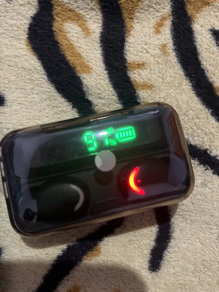 Fone De Ouvido Sem Fio Bluetooth F9-5 Pares Som Imersivo Powerbank Moderno Bateria Longa Duração Academia Compativel Com Todos Celulares — foto 14