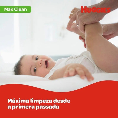Lenços Umedecidos Huggies Max Clean Lv 4 Pg 3 - 192 Unidades 3