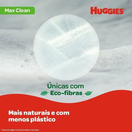 Lenços Umedecidos Huggies Max Clean Lv 4 Pg 3 - 192 Unidades 6