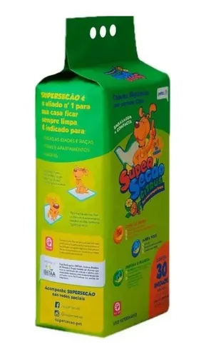 Petix Super Secão Tapete Higiênico 30 unidades 80cm x 60cm 5