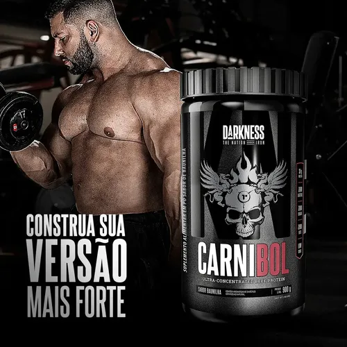 Darkness Carnibol Proteína Ultra Concentrada Chocolate - 900g 4