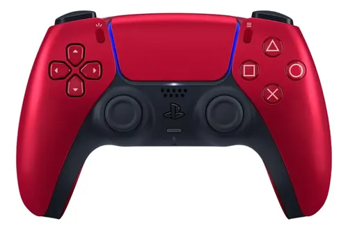 Controle Dualsense Sem Fio Ps5 Playstation Joystick Sony Cor Volcanic Red
