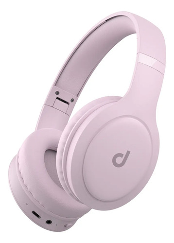 Fone De Ouvido Headphone Dapon H02d Bluetooth 5.1 Over-ear 22 Horas De Bateria Rosa 2