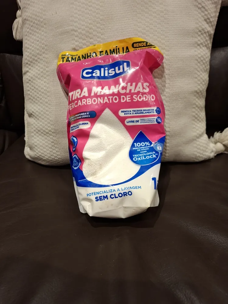 Percarbonato De Sódio 100% Tira Manchas Calisul - Roupas Brancas e Coloridas 14