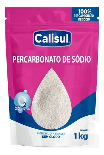 Percarbonato De Sódio 100% Tira Manchas Calisul - Roupas Brancas e Coloridas 2