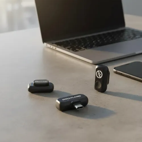Microfone Hollyland Lark A1 Mini Usb-c Preto 3