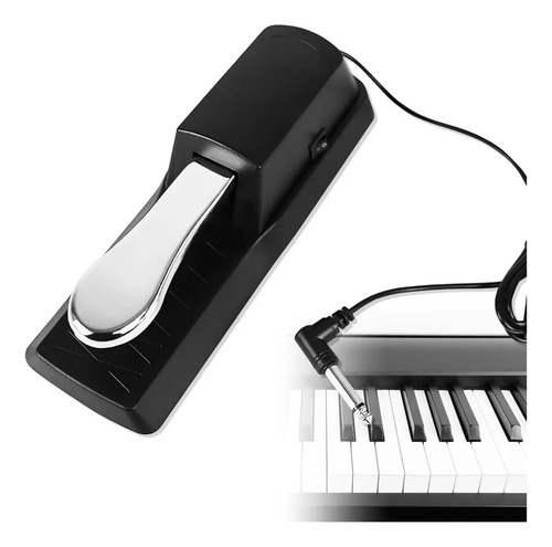 Pedal Sustain Teclado Universal Para Casio Yamaha Roland Smart Piano Marca Dc Music 6