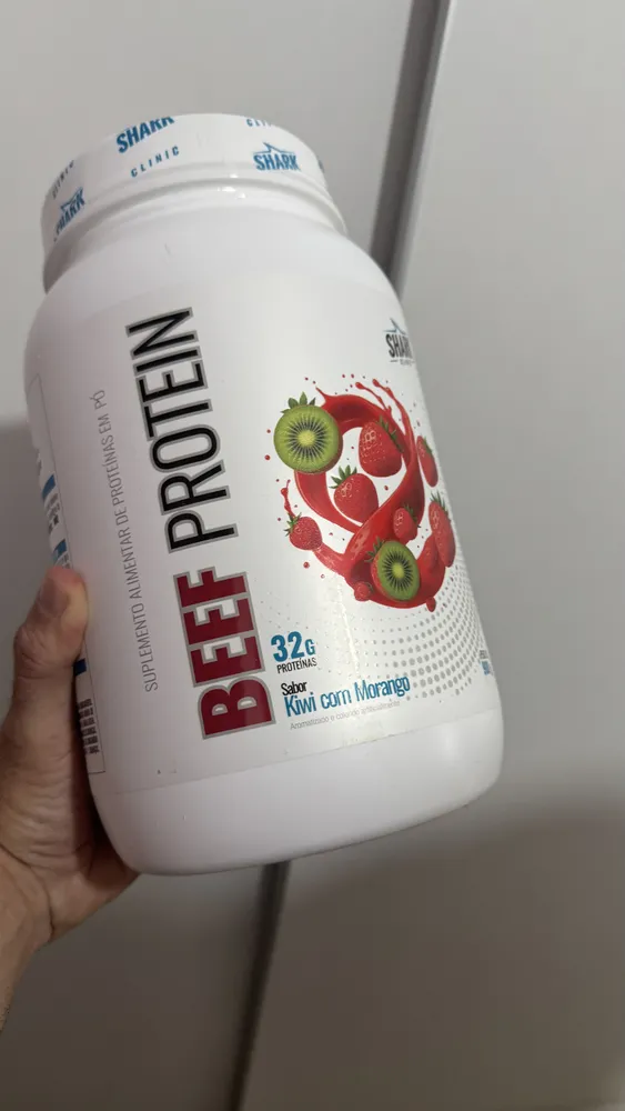 Beef Protein Zero Lactose da Shark Pro Sabor Laranja com Acerola 900g 13