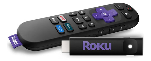 Roku Streaming Stick 2025 Para Tv Hd/fhd Controle Por Voz Preto De Voz 3ª geração 3840BR 2