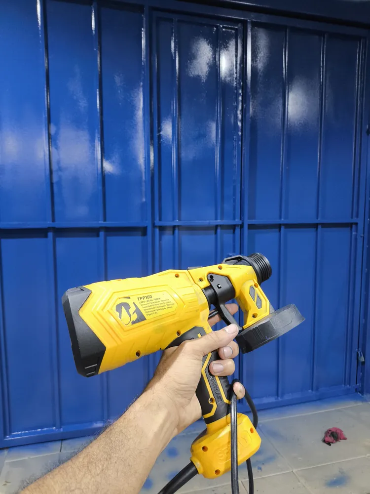 A Pistola De Pintura Hvlp 1.4l 600w Com 4 Bicos Tpp150 15