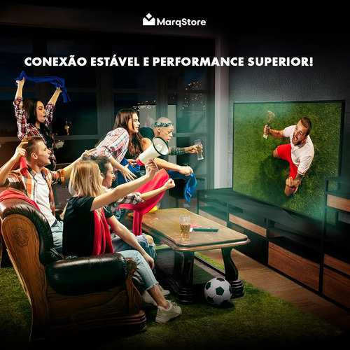 Kit 10 Cabos Hdmi 10m Gold Ultra High Speed 4k 120hz Blindado Full Hd 3d Premium Marqs Home Compatível Com Ps5 Tv Smart Projetor Pc 2