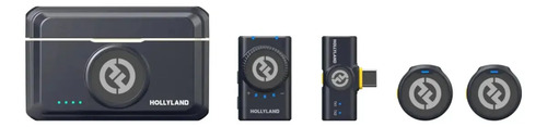 Hollyland Lark M2 Microfone Lapela Sem Fio Compatível Com Android Mini Combo 3