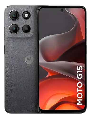Smartphone Motorola Moto G15 256gb 12gb Ram Boost Grafite - Grafite