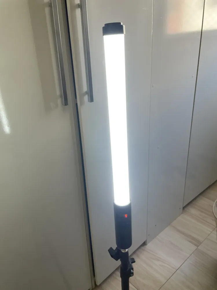 Bastão de Led Luz Rgb Lâmpada Profissional Fotográfica Iluminação 3200k-5500k Recarregável 11
