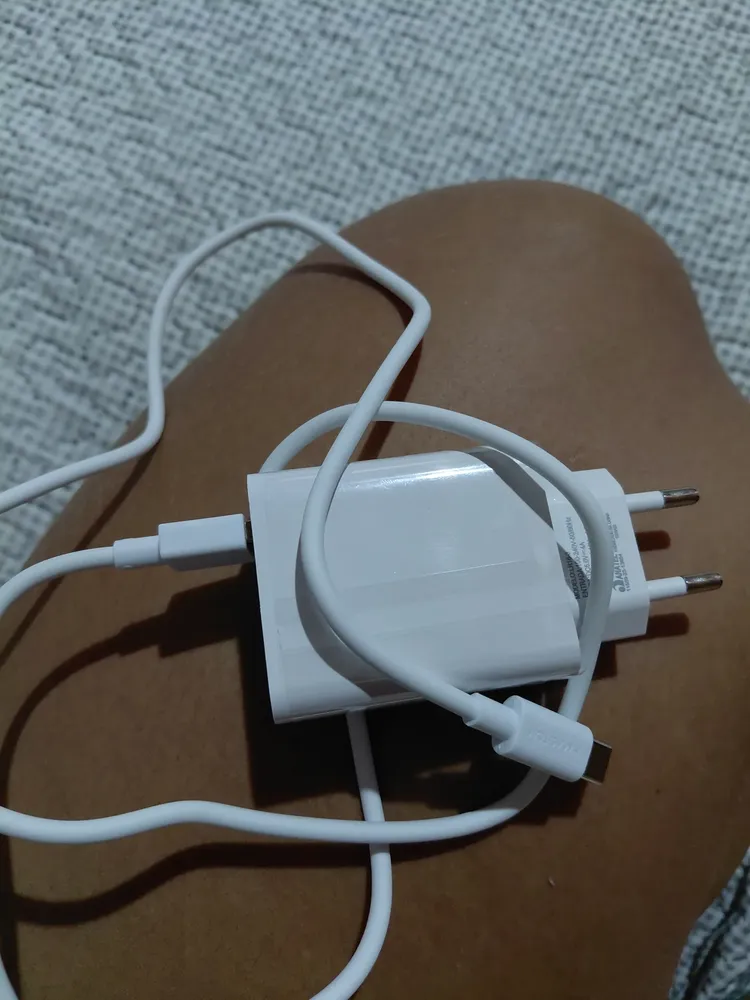 Carregador Turbo 55w USB-C Com Cabo Tipo C 1 Metro Fonte Bivolt 110v/220v, Carregamento Rápido Fast Charge, Ideal Para Celular Android, Compatível Com iPhone Samsung Motorola Xiaomi LG — foto 15