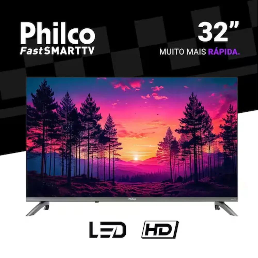 Smart Tv 32 Philco Roku Tv Dolby Áudio Hdr10 P32crb 9