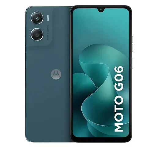 Smartphone Motorola Moto G06 - 256gb 12gb (4gb Ram + 8gb Ram Boost) E Camera 50mp Com Ai Bateria De 5200 Mah Tela 6.9 - Azul Marinho