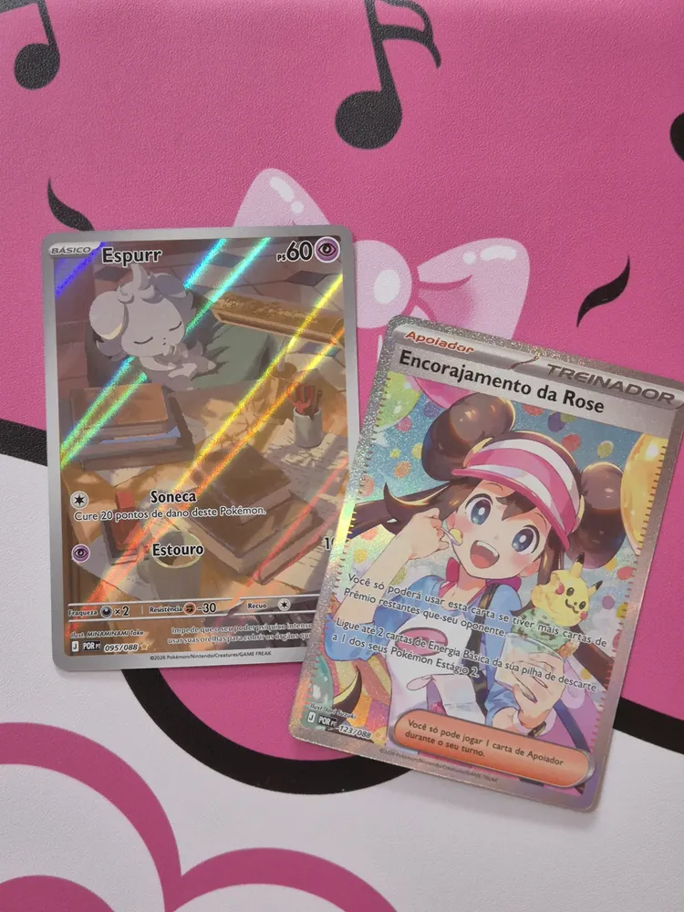 Cartas Pokémon Equilíbrio Perfeito Chikorita 25 Cards Copag 7