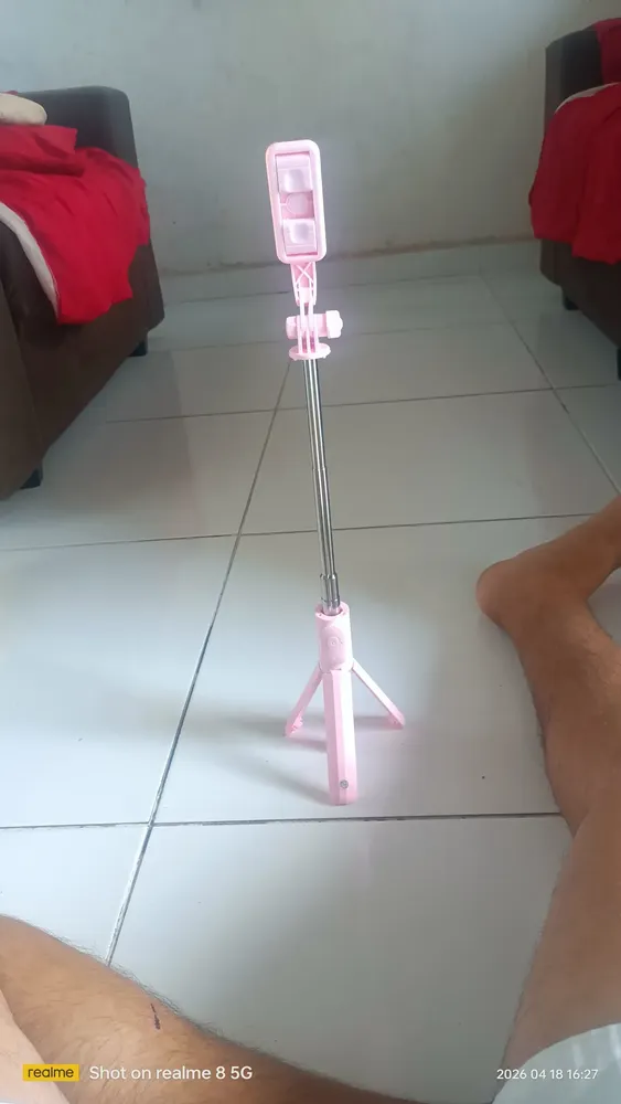 Bastão Tripé Pau Selfie Bluetooth 170cm, Controle, Tripé Bastão De Selfie Extensível, Eletro Mex 14