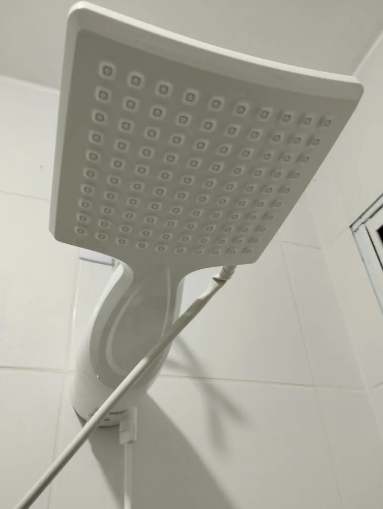 Chuveiro Ducha Loren Shower Eletrônica Lorenzetti Branco Cor Branco Potência 5.5 Kw 11